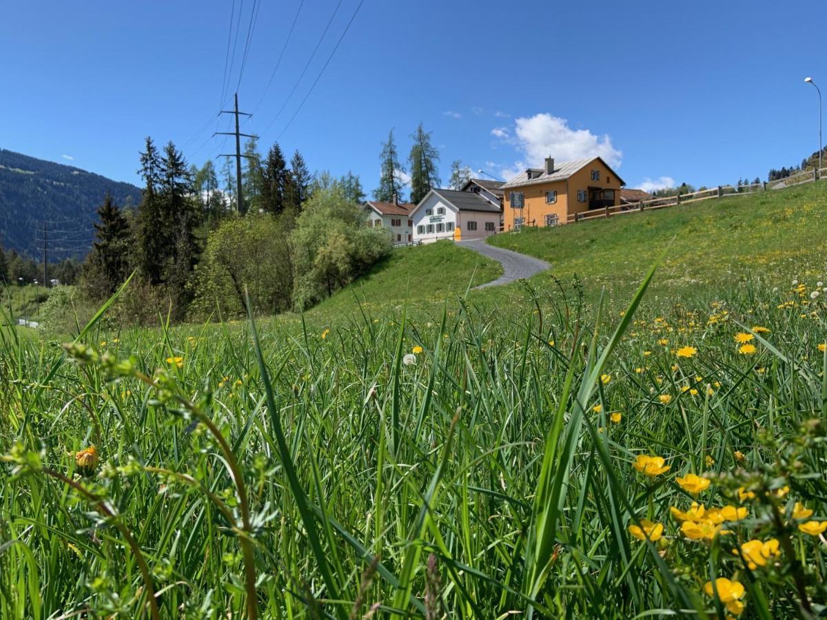 Waldheim Pension Laax Wohnung Exterior foto